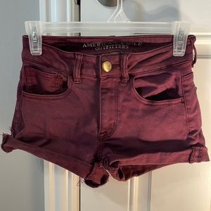 American eagle jean shorts
